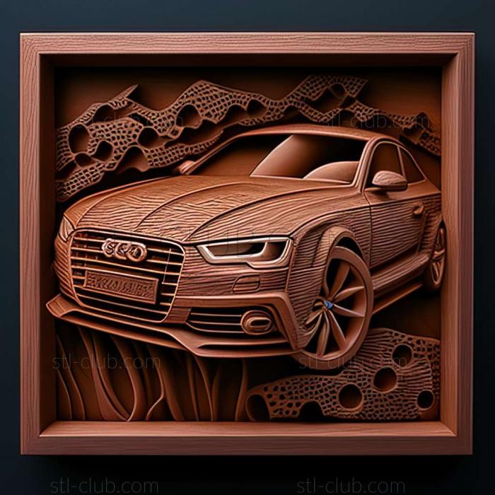 3D мадэль Audi A5 (STL)